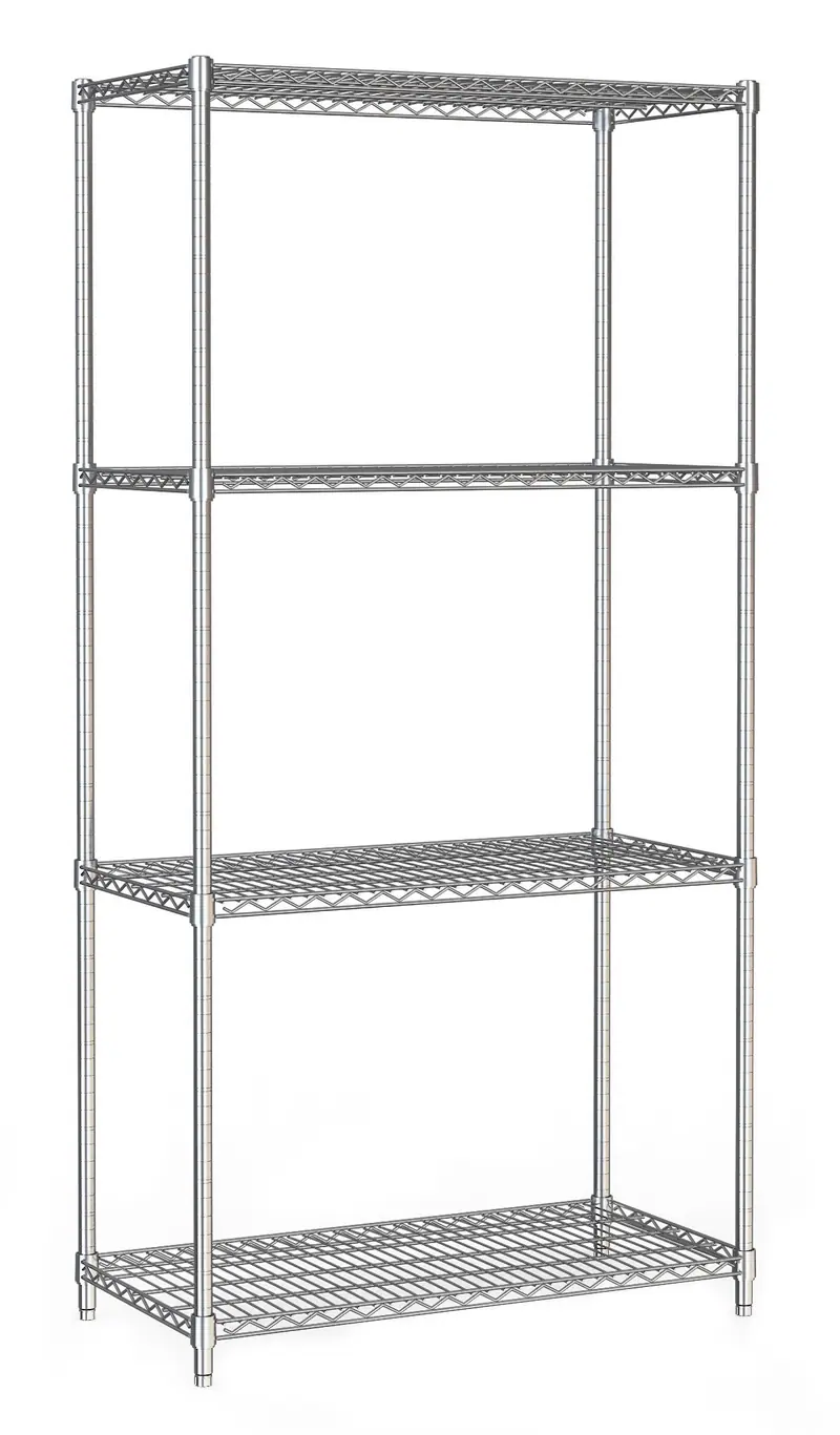 CombiSteel Wandbretter 4 Levels 900 Selbstmontage