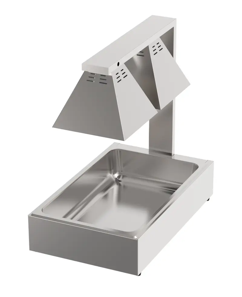 CombiSteel Wärmelampe 2 Lampen Mit Gn1/1