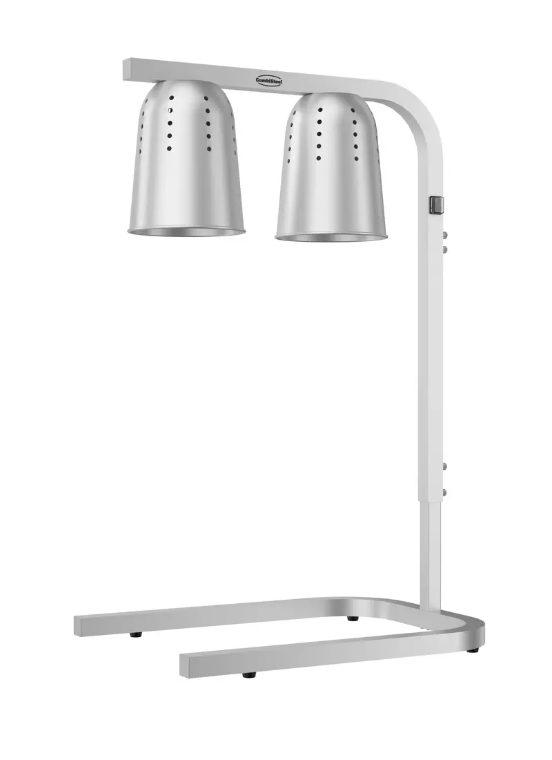 Combisteel Wärmelampe Schwarz Silber