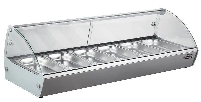 Combisteel Wärmevitrine 6 1/3 GN