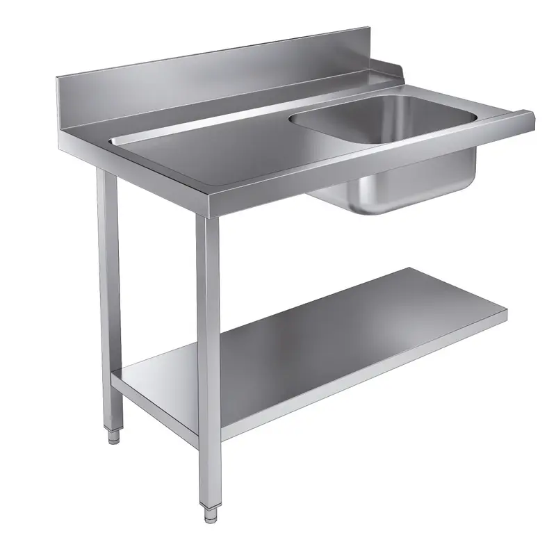 Combisteel Zulauftisch Grundboden 1200 Links für 7082.0070 - 0075