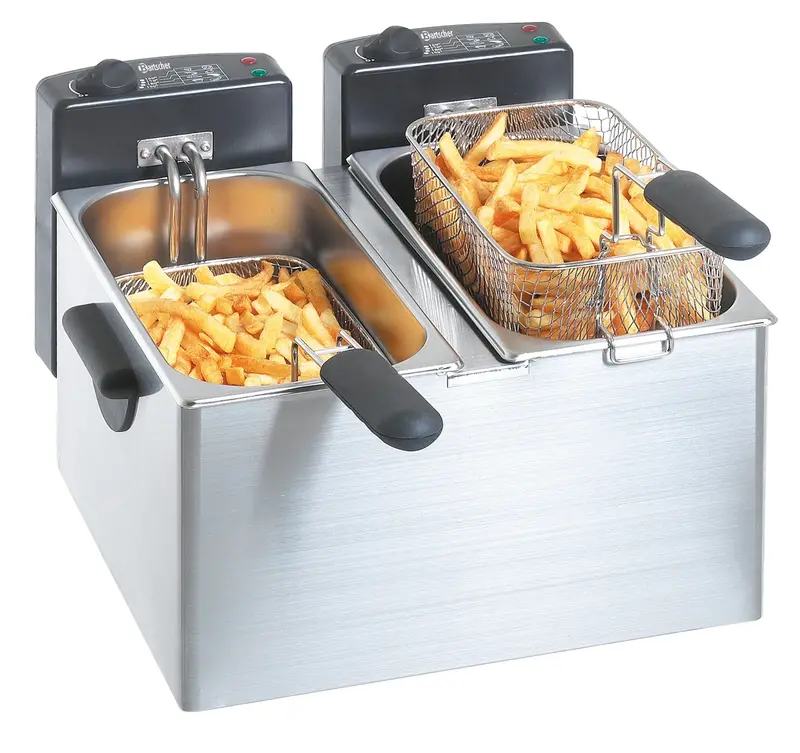 Doppel-Fritteuse MINI III 2x4L