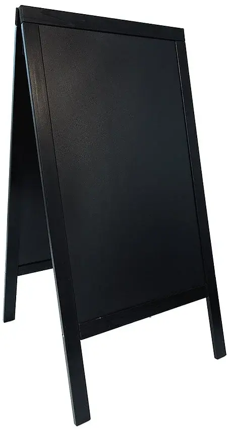 Doppeltafel 120 cm, schwarz, Fläche