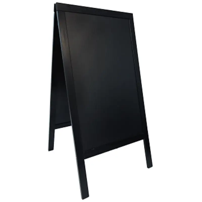 Doppeltafel 120 cm, schwarz