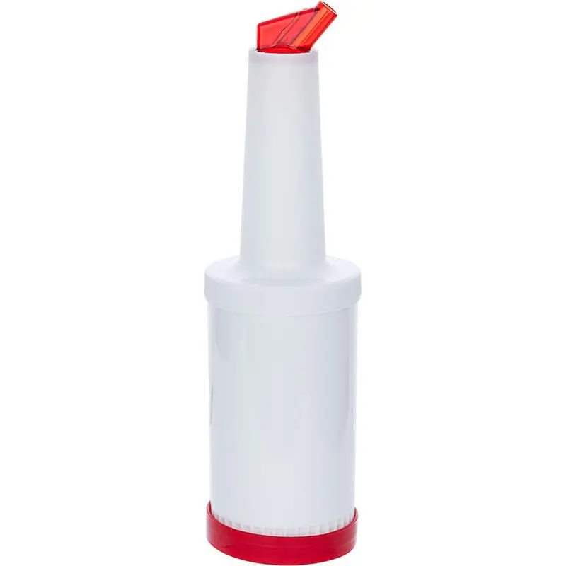 Dosier- und Vorratsflasche, Farbe rot, 1 Liter