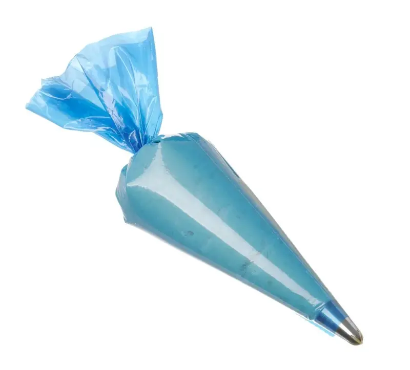 Einwegspritzbeutel 515x280 mm Biologisch abbaubar blau