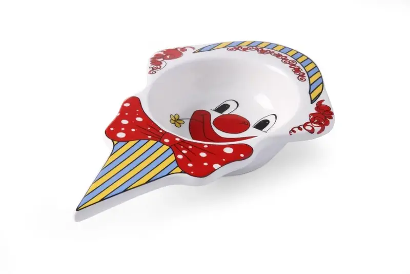 Eiscremeschale Clown Porzellan 226x145x37 mm