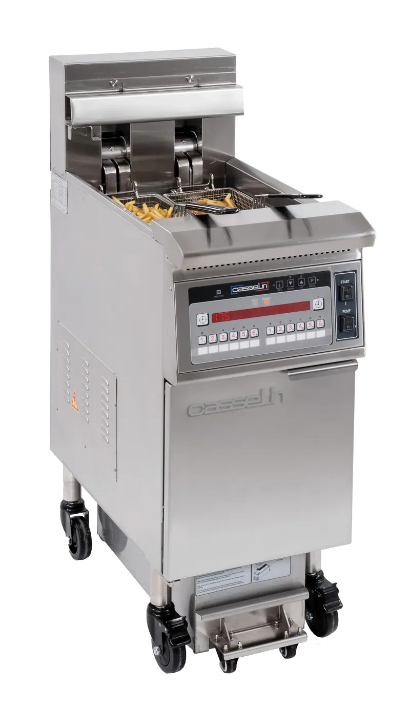 Elektro-Fritteuse mit Filtration 22 Liter
