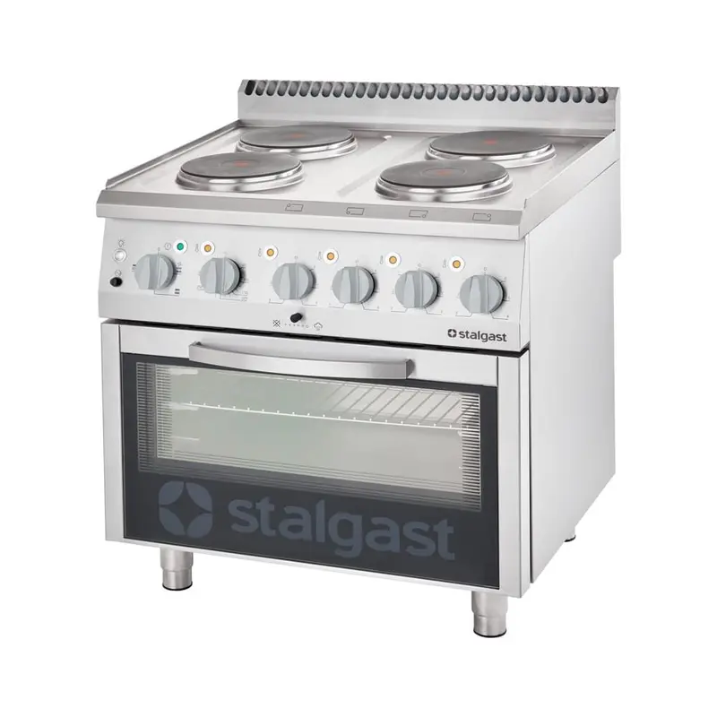 Elektro-Herd mit Backofen (GN 2/1) Serie 700 ND - 4-Platten (4x2,6)