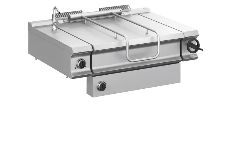 Elektro Kippbratpfanne Dexion Lux  980 - 120/90 - 80 Liter - handbetriebene Neigung - Tischgerät