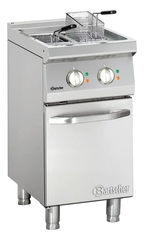Elektro-Standfritteuse mit 2x9 Liter Becken aus der Serie 700