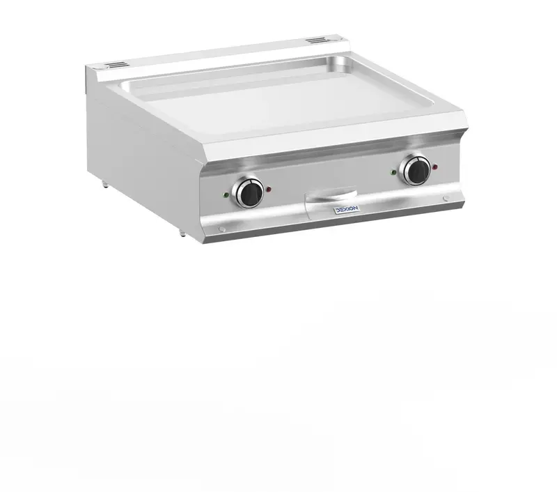 Elektrogrillplatte Dexion Lux 700 - 70/73 - glatt, verchromt - Tischgerät - 10 kW