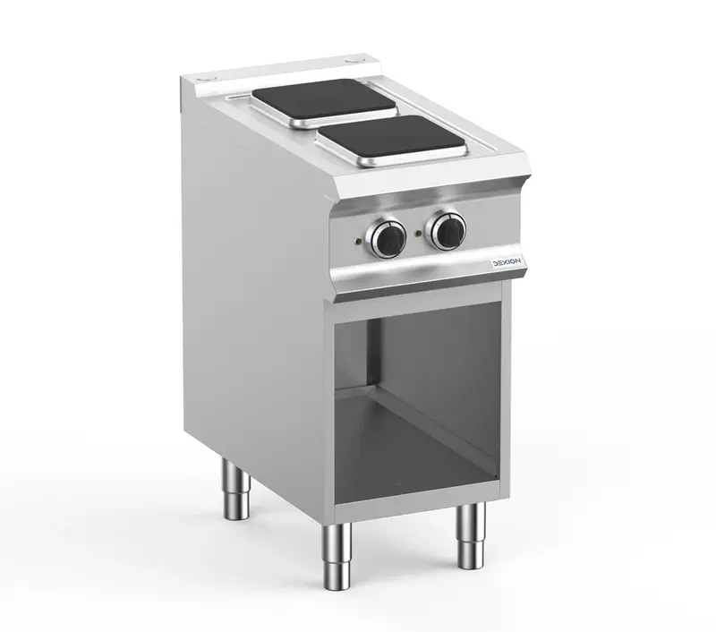 Elektroherd Dexion Lux 700 - 40/73 - 2 quadratische Kochflächen - 5,2 kW