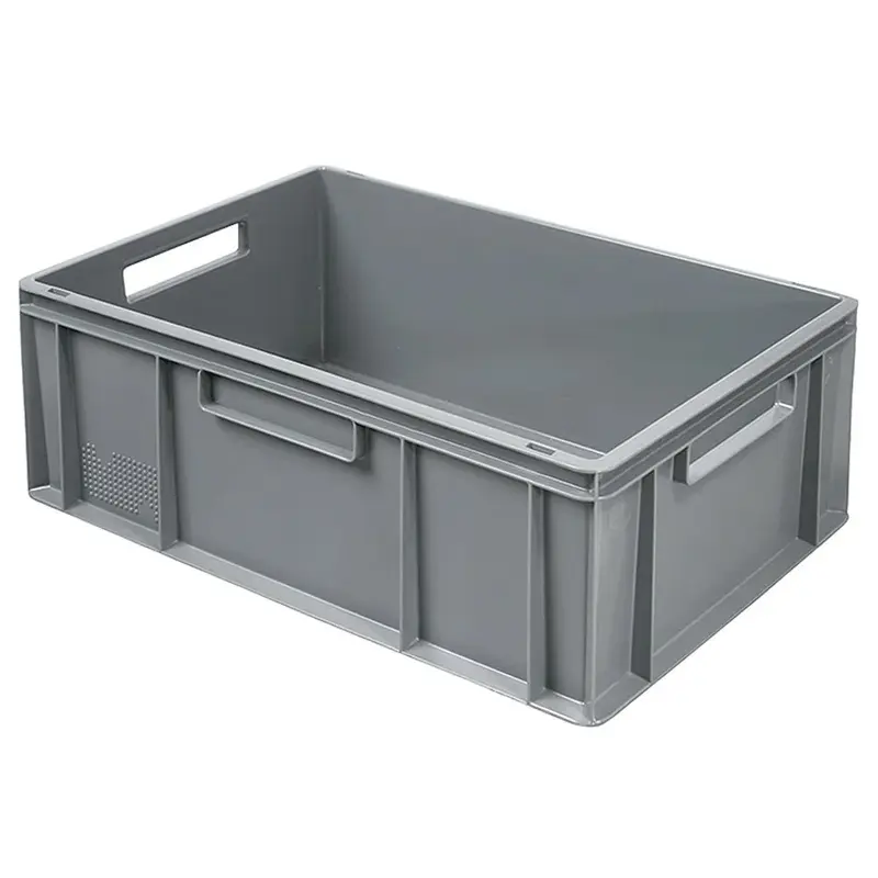 Euro-Stapelbehälter 600x400 mm, grau - 220 mm