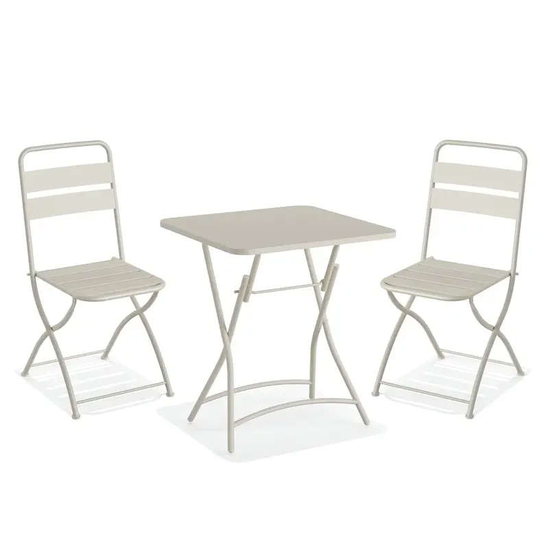 Feros Breeze Bistro Set - Beige
