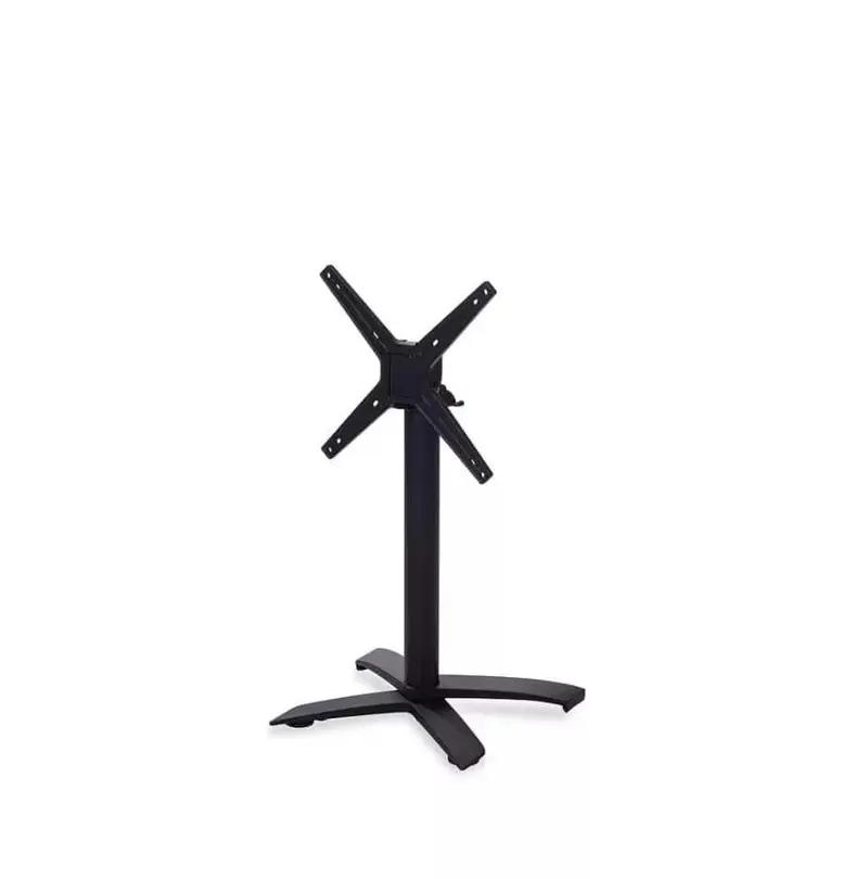 Feros X Cross niedrig Schwarz Tischgestell 740 mm