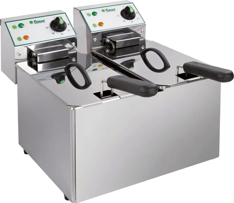FIMAR Doppelfritteuse FR44N - 4 + 4 L