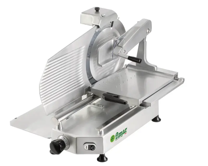 FIMAR Vertikale Aufschnittmaschine K300 mm, für kalten Aufschnitt, Käse & Fleisch