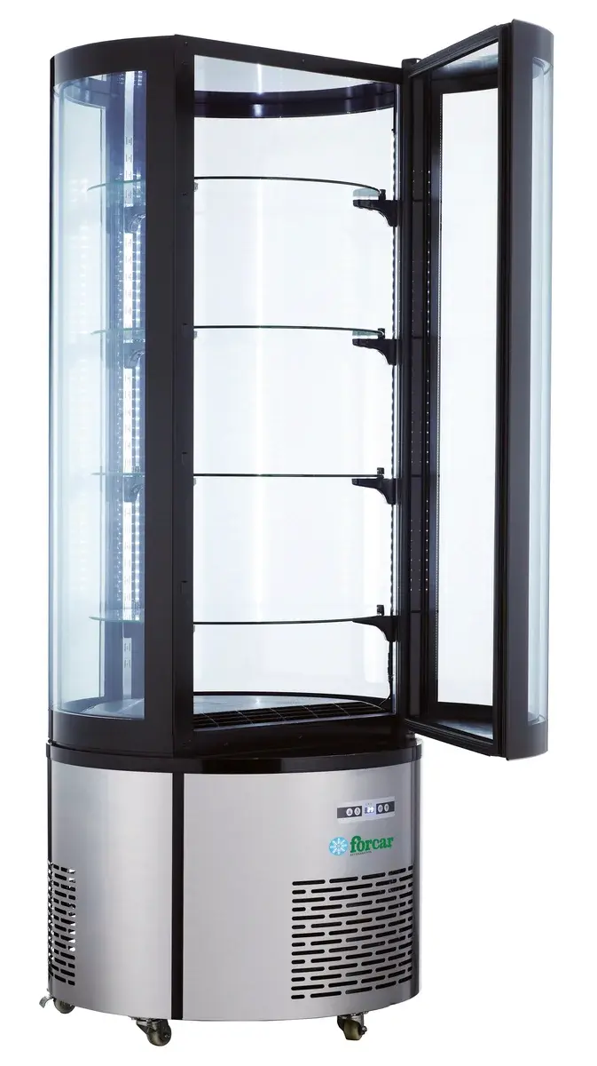 FORCAR Kuchenvitrine ARC400RC 400 Liter, LED-Beleuchtung