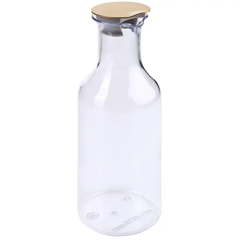 FRILICH Nachschubbehälter Kunststoff- karaffe 1,2 Liter mit Edelstahldeckel, PVD Gold