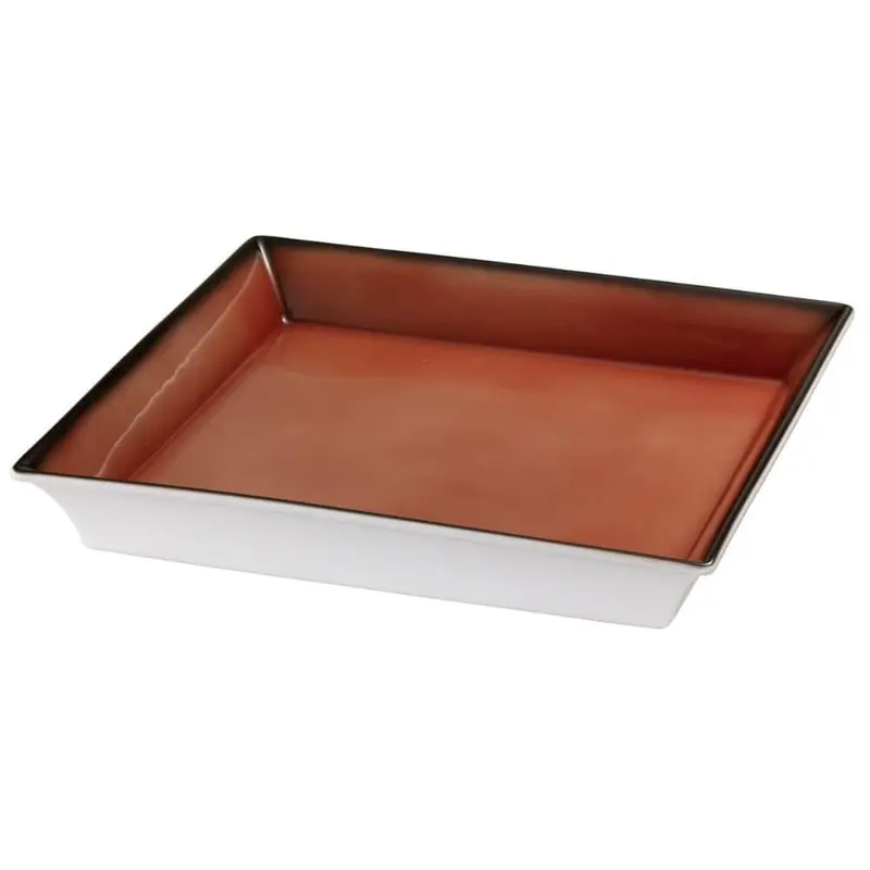 FRILICH Porzellanschale 33x33, rot für RAISER 'Frischeschale'