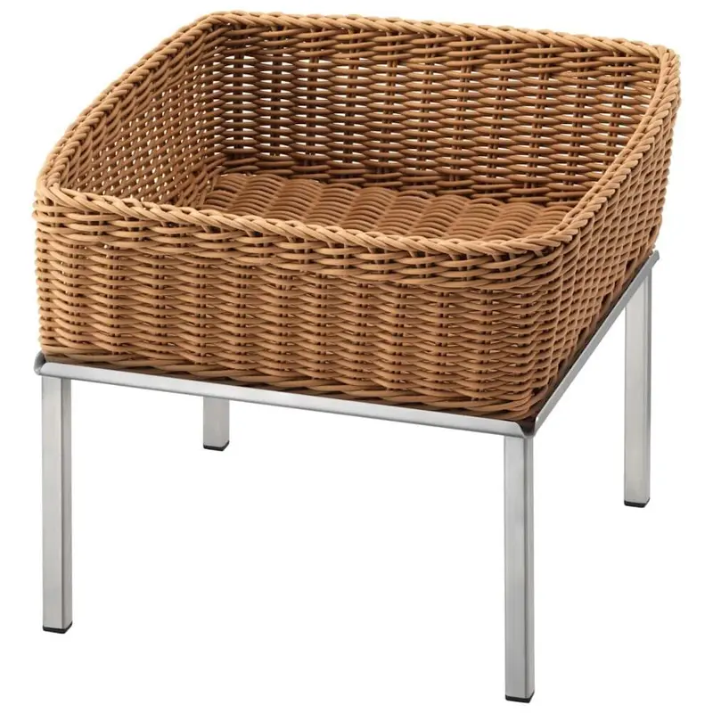 FRILICH RAISER INOX 33x33 'Brotkorb' Korb aus PP, beige (H