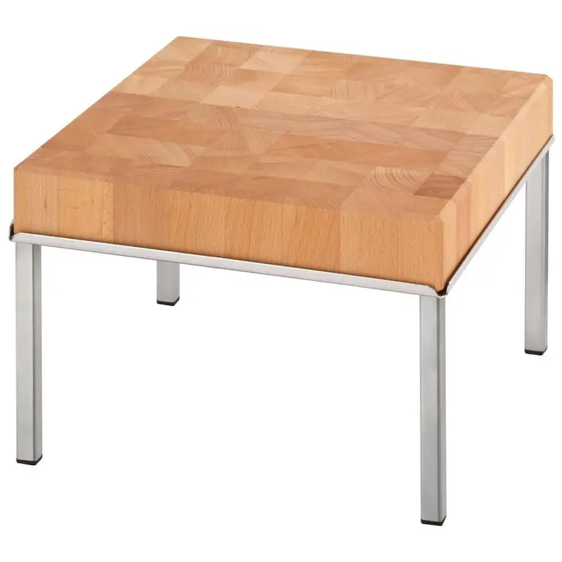 FRILICH RAISER INOX 'Butcher Block' Holzblock aus Buche, H