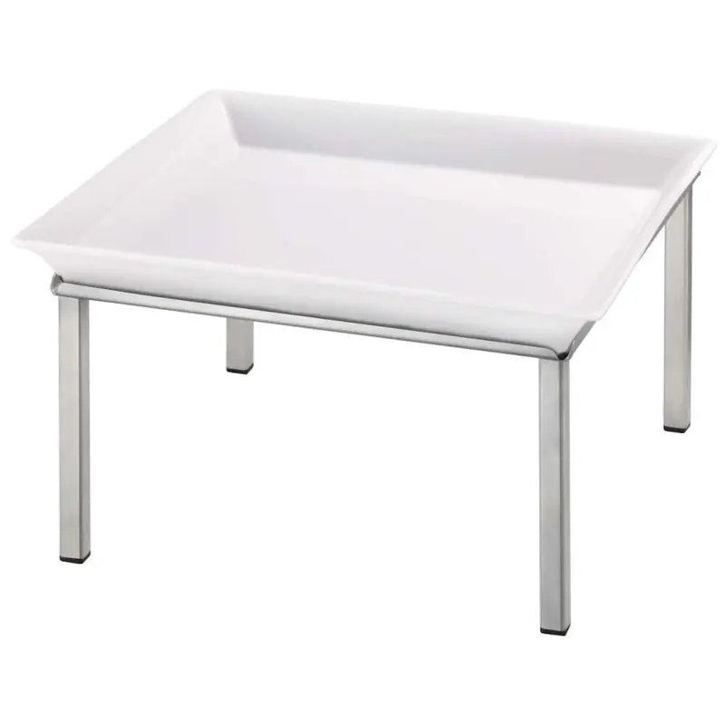 FRILICH RAISER INOX 'Frischeschale' Porzellan, weiß 33x33; H