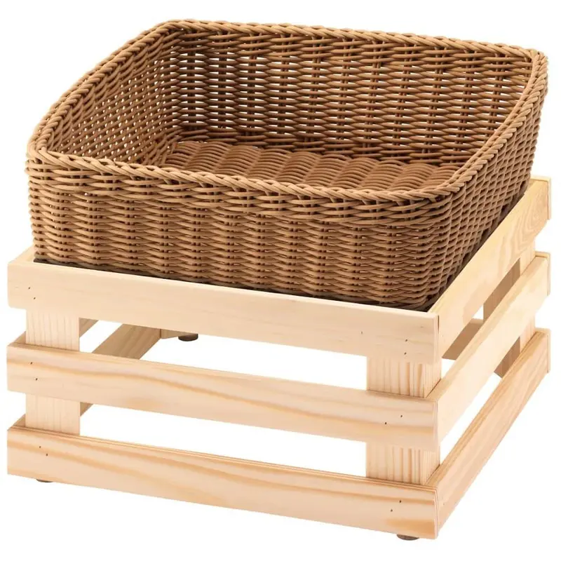 FRILICH RAISER NATURE 33x33 'Brotkorb' Korb aus PP, beige (H