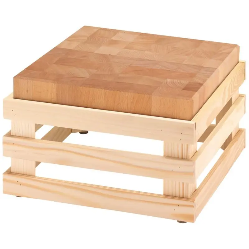 FRILICH RAISER NATURE 'Butcher Block' Holzblock aus Buche, H