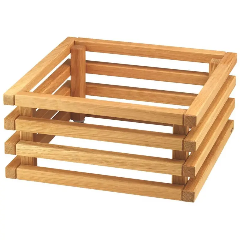 FRILICH RAISER OAK L-Standfuß 33x33 aus Eichenholz Höhe
