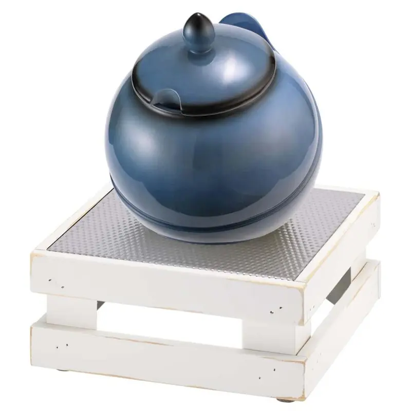 FRILICH RAISER VIN 'Buffet Bowl S' Porzellankugel, blau (1,5 l), weiß 'use look'