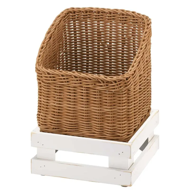 FRILICH RAISER VINTAE 23x23'Brotkorb' Korb aus PP, beige H