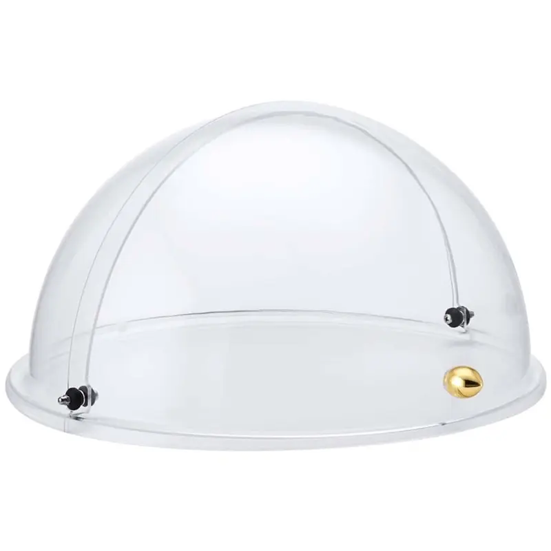FRILICH Rolltop-Haube D 40cm mit Edelstahlgriff, vergoldet