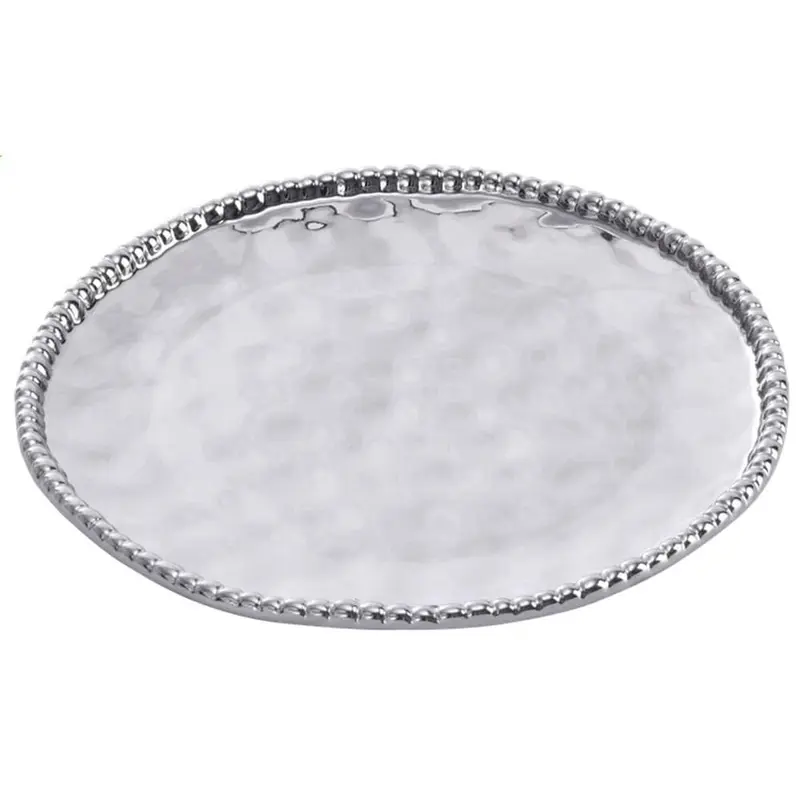 FRILICH SET THE TABLE Frühstücksteller, rund D21,5x2,5cm, Titanb.
