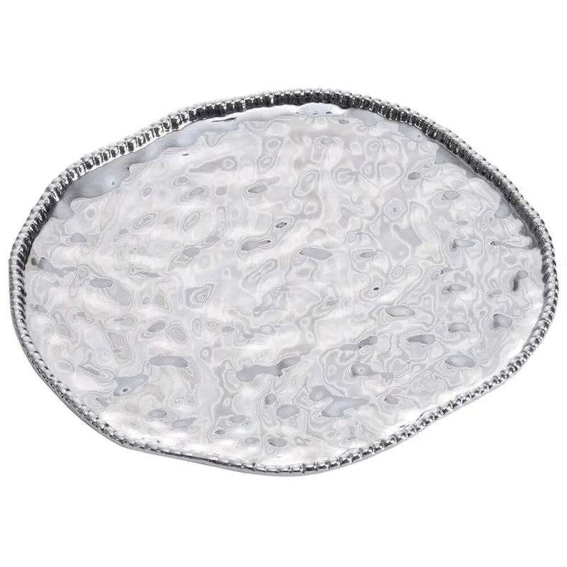 FRILICH VERONA 'Servierplatte' rund, 38 x 34 x 3 cm