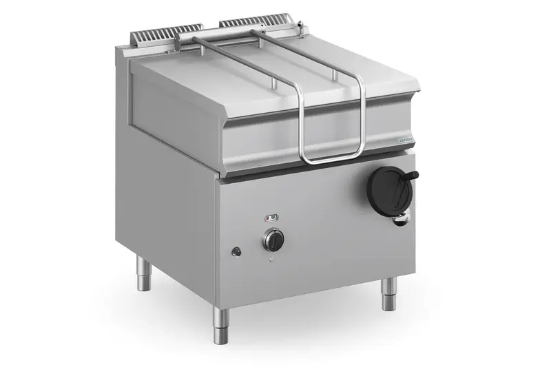 Gas Kippbratpfanne Dexion Lux 980 - 80/90 80 Liter - handbetriebene Neigung