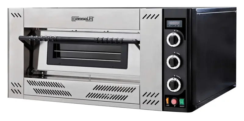 Gas-Pizzaofen 6 Pizzen 30 cm