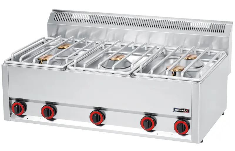 Gas-Tischherd 5 Brenner L 99