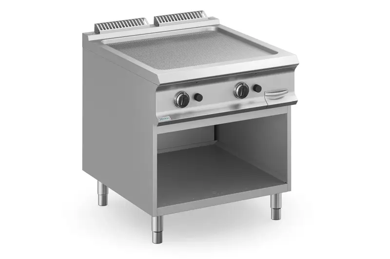 Gasgrillplatte Dexion Lux 980 - 80/90 - gerillt - 18,4 kW