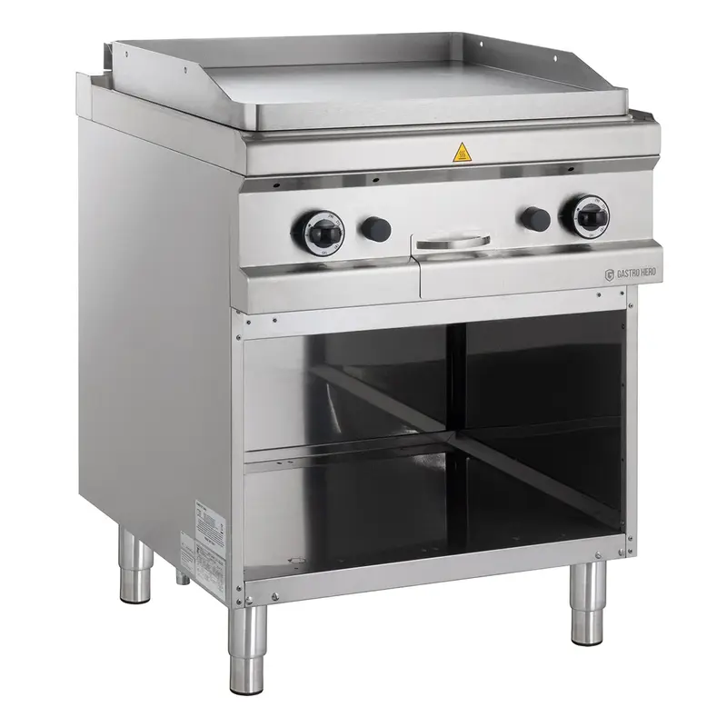 Gasgrillplatte Serie 700 - 70/70 - glatt
