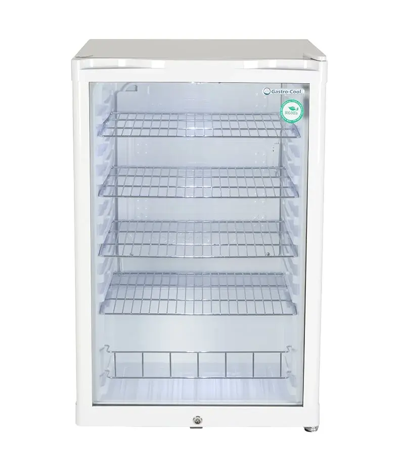 Gastro-Cool GD155 Getränkekühlschrank 130 Liter weiß/weiß, LED