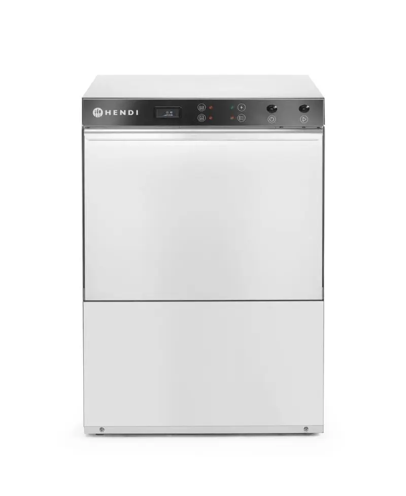 Geschirrspüler 50x50 - elektromechanische Steuerung, HENDI, Budget Line, 400V/6600W, 570x600x(H)830mm