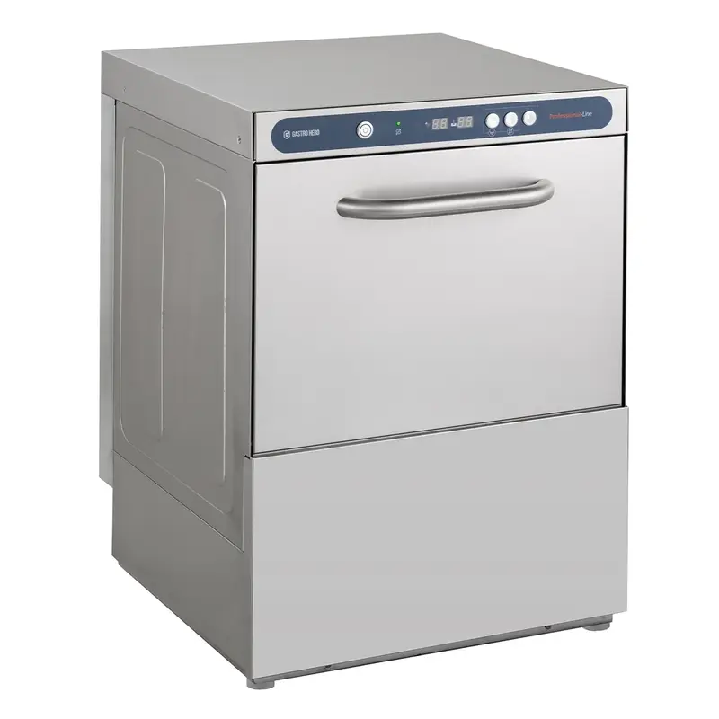 Geschirrspülmaschine PROFI Digital 54 SLE 50x50 cm Korbmaß, mit Reiniger- & Klarspüldosierer, mit Ablaufpumpe & Enthärter, Made in Europe, 400 Volt