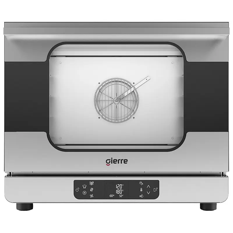 Gierre Elektro-Konvektionsofen mit Befeuchter, digitale Steuerung, 4x 600x400 mm