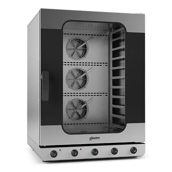 Gierre Elektro-Konvektionsofen mit Befeuchter, mechanisch 10x 600x400 mm - RESTPOSTEN