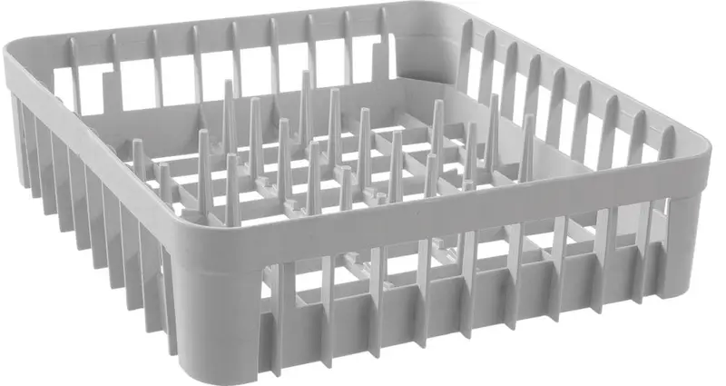 Gläserkorb für Gläserspüler, HENDI, mit 20 Stützstiften, 400x400x(H)110mm