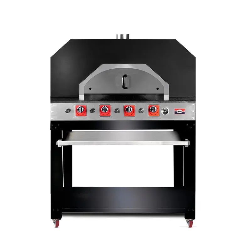 GMG Gas-Pizzaofen, 12x Ø 30cm, 34 kW, GAS, Schamottsteinboden, 1 Backkammer