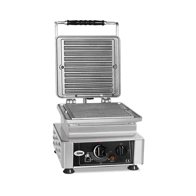 GMG Waffeleisen Churo, 1x (10x 21cm x 2cm x 1cm/2cm), Wechselbare Backplatte & einfache Montage, 50° bis 300°C, Leichte Reinigung
