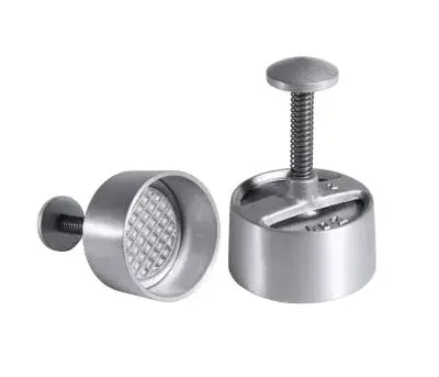 Hackfleischpresse aus Edelstahl, Durchmesser 10cm